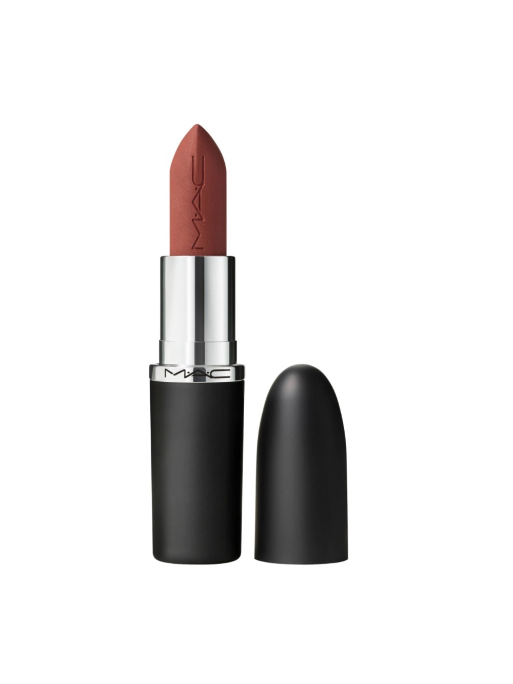 MAC M·A·Cximal Silky Matte 12HR Wear Lipstick Warm Teddy - dirty warm nude